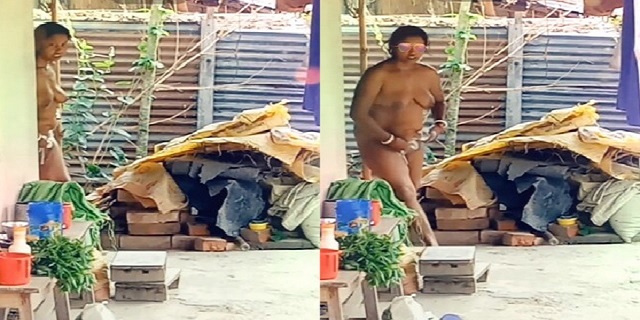 Bengali Boudi Nude Show Outdoor In Spy Cam