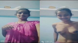 Chennai college girl nude selfie video making
