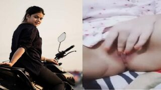 Hot biker girl exposing pussy in dehati sex video