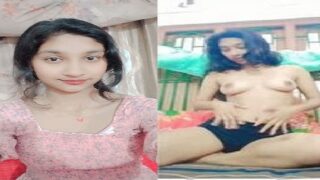 Indian college sex girl topless boobs show