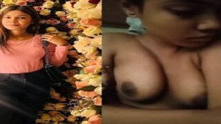 Indian model nude MMS of boobs showing in bedroom