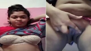 Black village pussy showing by hot and sexy girl