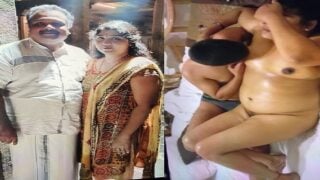 Mallu wife sex MMS with cuckold husband filming