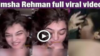 Pakistani TikToker Imsha Rehman sex mms viral