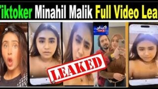 Pakistani tiktoker Minahil Malik sex mms