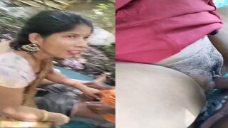 Village outdoor sex xxx of paid Desi slut