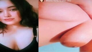 Girlfriend long boobs showing in Dehati sex video